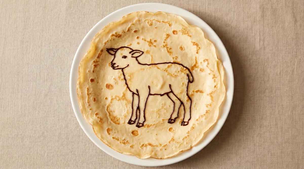 Lammetjesdag in Orvelte: Lämmer schauen und danach Pfannkuchen